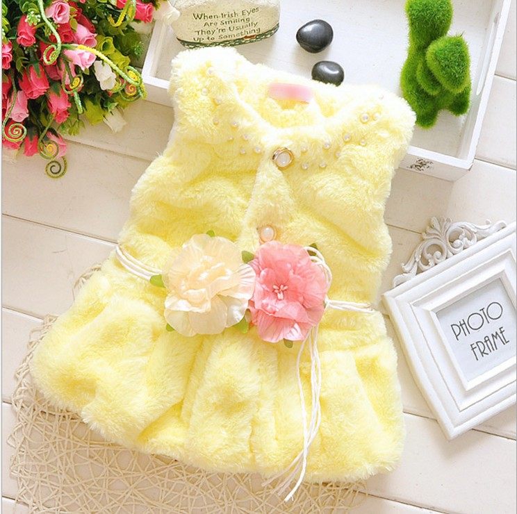 Gilet fille en flanelle - Ref 2071729 Image 1