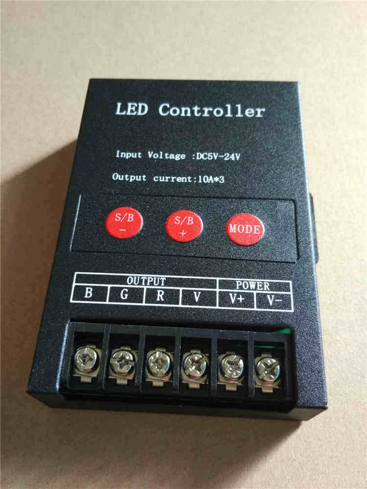led 七彩灯主控制器外露灯控制器外漏灯单色灯控制器招牌灯控制器