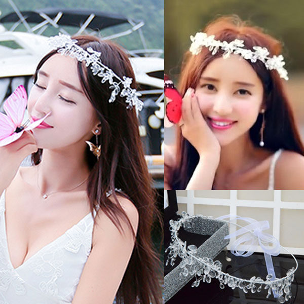 Accessoire coiffure en Diamant Crystal - Ref 1202431 Image 1