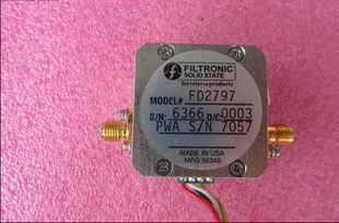 6GHz 900MHz FD2797 射频微波YIG同轴滤 FILTER SMA YIG 进口