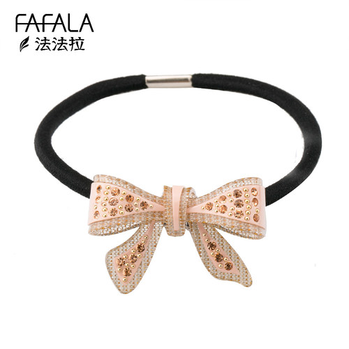 法国佩妮头绳宫廷风蝴蝶结皮筋