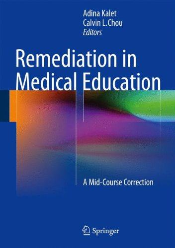 【预售】remediation in medical education: a mid-course.