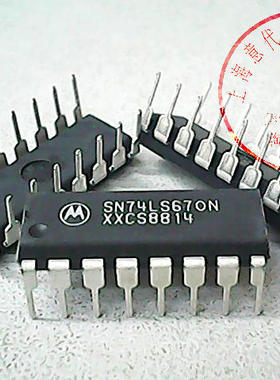 SN74LS670N  MOT  DIP-16〖正品原装〗赛格市场G332室实体店 现货