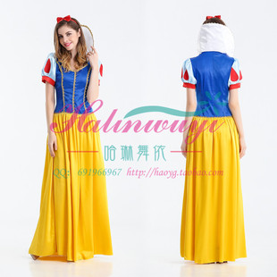 万圣节成人服装白雪公主裙迪士尼角色扮演cosplay衣服成人演出服