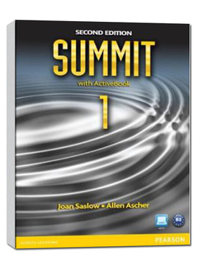 包邮培生原版大学英语教材尖峰Summit 1/2 2E学生书+电子书+CD Top Notch衔接  1A/1B/2A/2B 3E学生书+线上账号资源 托福雅思考试