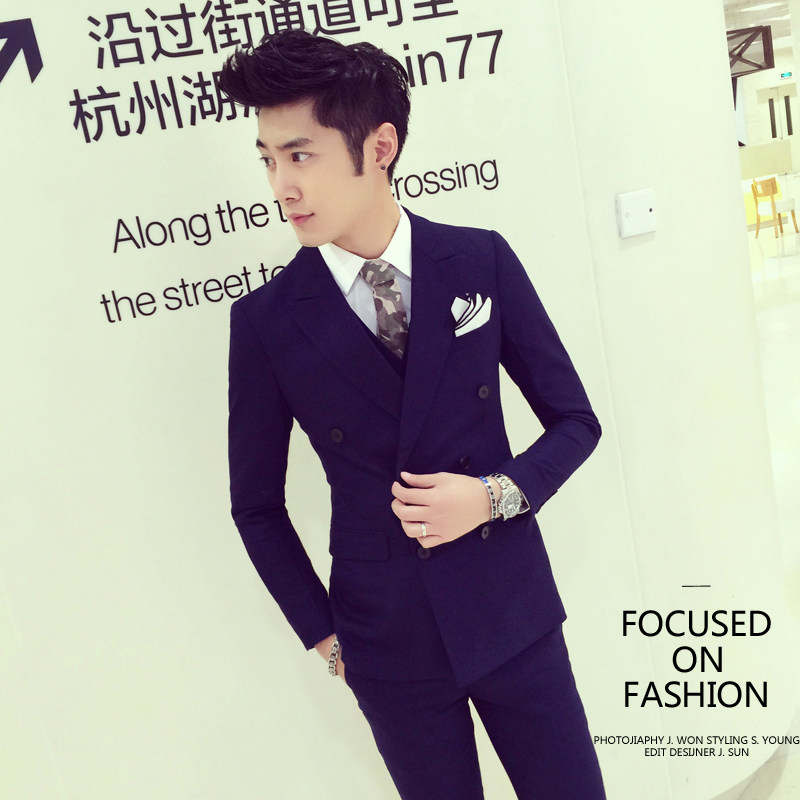 Costume homme en polyester pour automne - Ref 1550337 Image 1