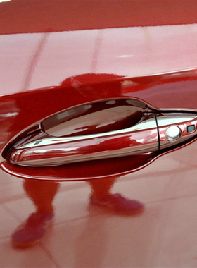 适用于2015-18款东南DX7博朗专用ABS电镀拉手贴 DX7装饰拉手亮片