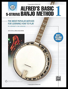 【预售】Alfred's Basic 5-String Banjo Method: The Most Po