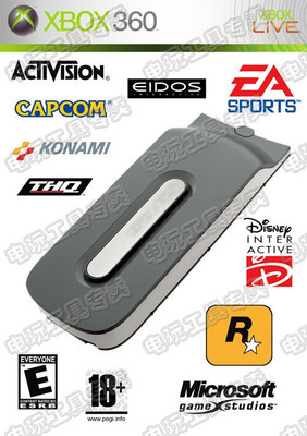 自制系统专用！XBOX360硬盘120G存满任选游戏 厚机用
