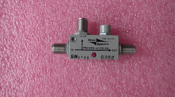 M/A-COM 2020-4179-06 6-20GHz 6dB SMA微波同轴宽带定向耦合器