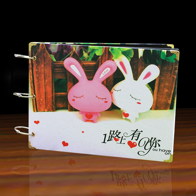 10寸DIY相册 复古相册 蒲公英宝宝 韩国手工相册