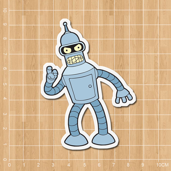 Autocollant pour téléphone mobile SLURM STICKER - Ref 1362857 Image 1