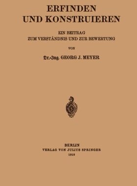 【预订】Erfinden Und Konstruieren: Ein Beitr...