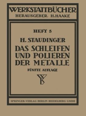 【预订】Das Schleifen Und Polieren Der Metalle