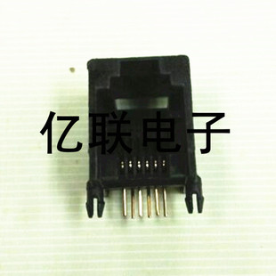 RJ11插座  623PCB-6P6C RJ11电话插座  水晶头母座 耐高温