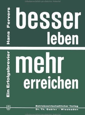 【预售】Besser Leben Mehr Erreichen: Ein Erfolgsbrevier