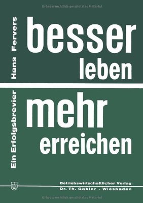 【预售】Besser Leben Mehr Erreichen: Ein Erfolgsbrevier