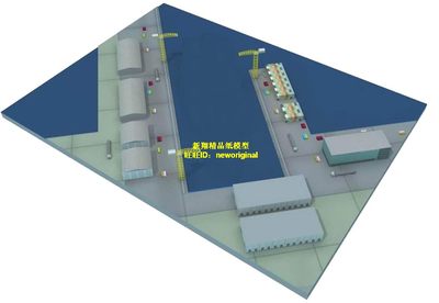 大型港口码头 军港 港口 码头 海港 海岸 集装箱码头模型