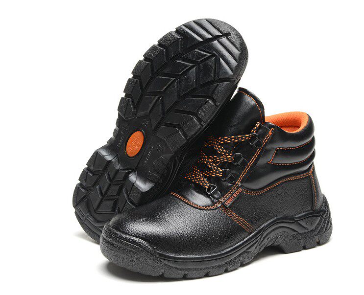 劳保鞋工地工程铁路鞋防砸防刺穿耐磨挖掘机耐酸碱耐油中帮超纤皮