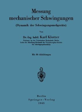 【预订】Messung Mechanischer Schwingungen (D...