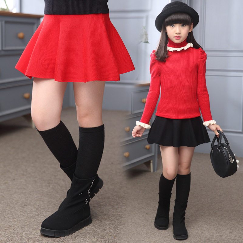 Jupe fillette en laine - Ref 2050169 Image 3