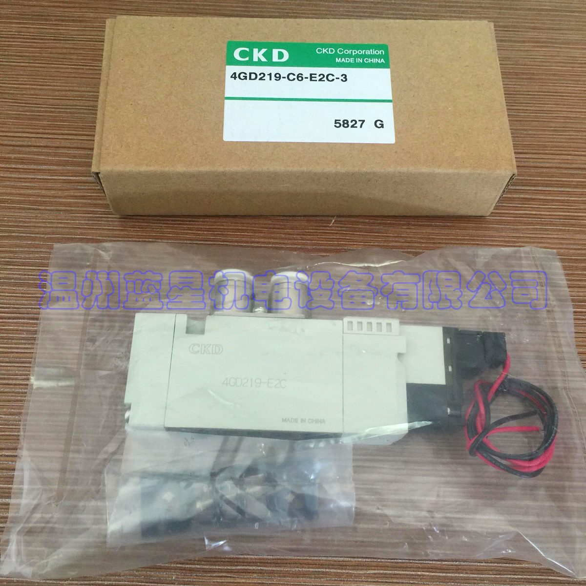 4GD219-C6-E2C-3电磁阀CKD