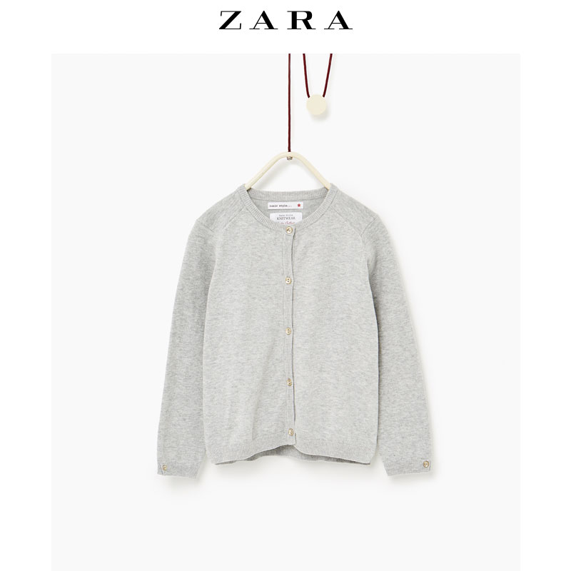 Pull fille ZARA à manche longue - Ref 2106273 Image 1