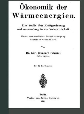 【预订】Okonomik Der Warmeenergien