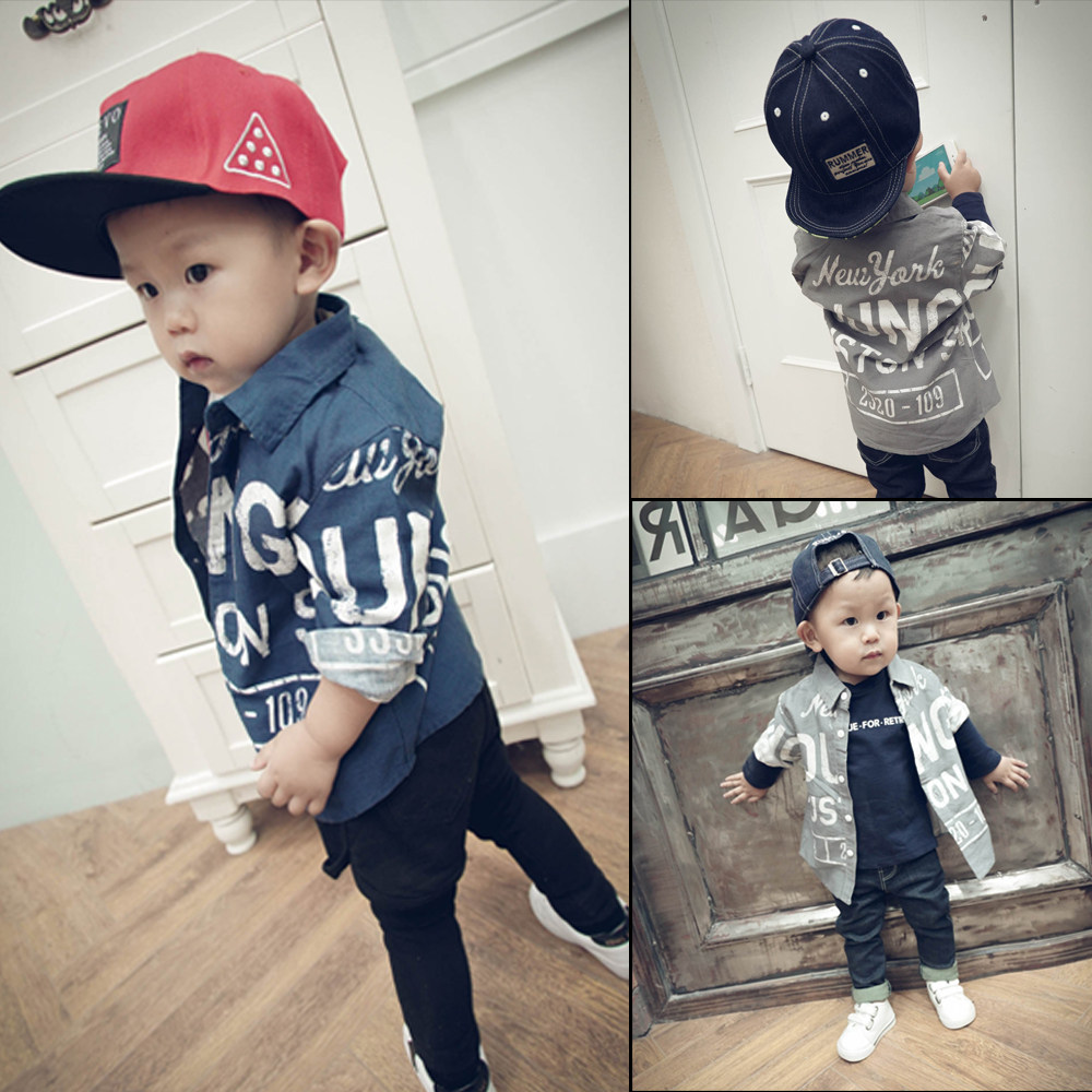 Chemise garcon à manche longue - Ref 2075040 Image 1