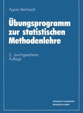 【预售】Ubungsprogramm Zur Statistischen Methodenlehre