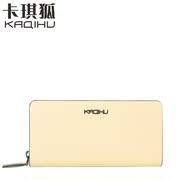 Kaqi Fox fall 2015 luxury purse bag classic leather wallet purse wallet is practical and convenient