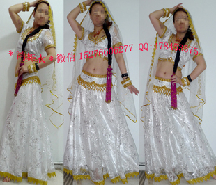 民族服装 演出服装 印度舞 印度服装 鸿舞衣印度54舞蹈服装