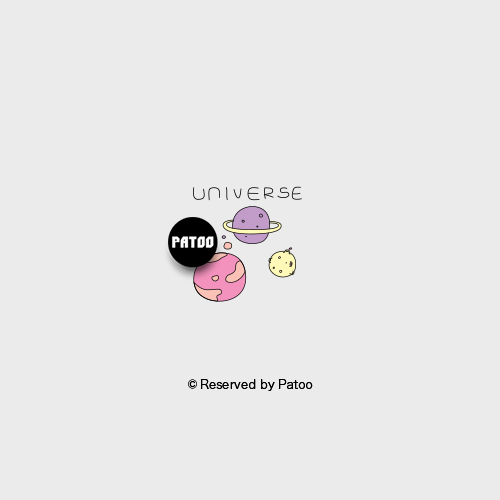 【PATOO怕痛】原创防水纹身贴 小宇宙 Universe 可爱太空创意礼品 家居饰品 其他贴饰 原图主图