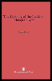 Coming the Ethiopian The Italian 预售