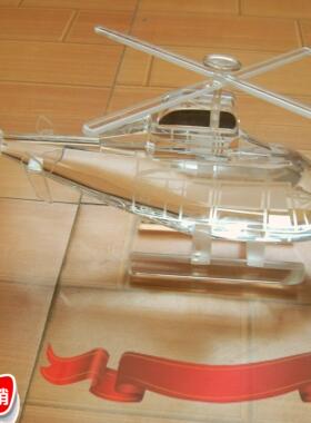 飞机设计刻字女生送商务风模型