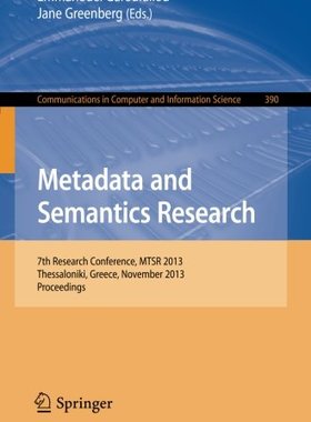 【预订】Metadata and Semantics Research
