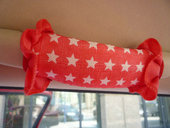 单只 汽车顶扶手套把手套 花边时尚 可爱车顶抓手套