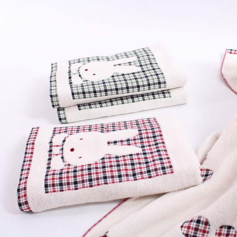 金号情侣浴巾 无捻双层纱布婴幼儿浴巾 纯棉吸水厚款