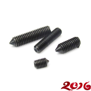 DIN914 GB78 12.9级内六角尖端紧定螺丝 止付机米螺钉 M4系列