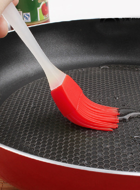 烧烤刷油刷卫生硅胶食品刷BBQ一体式硅胶刷 烘焙刷子鸡翅刷