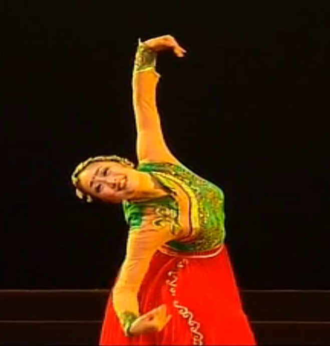 红果果舞蹈演出服饰蒙古女子独舞哈布日民族舞台服装桃李杯