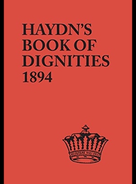 【预售】The Book of Dignities. Lists of the Official Pers