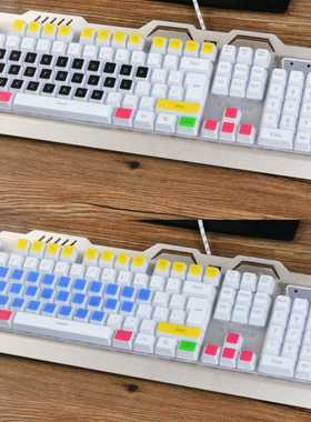 狼蛛收割者 斩月 F2008 F2010 灵刃104键背光金属机械键盘保护膜