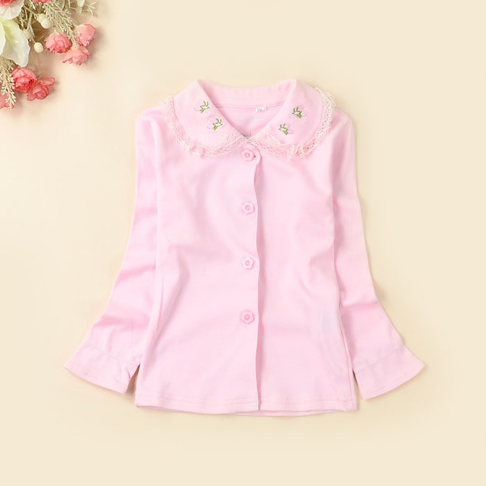 Chemise fille à manche longue - Ref 2086765 Image 1