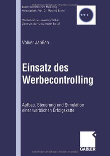 【预售】Einsatz Des Werbecontrolling: Aufbau, Steuerun...