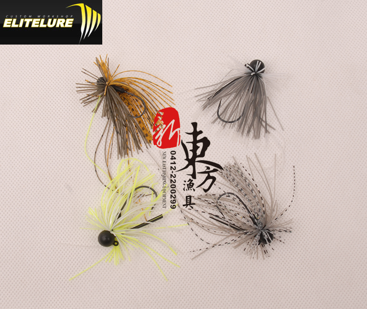 ÈÕ±¾ ELITELURE JIG ´îÅäÅ·Äȹ³ RUBBER JIG ¶àÉ« 3.5/5/7¿Ë