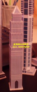 【新翔纸模型】高70厘米 阿联酋迪拜仿传统高塔造型摩天楼模型
