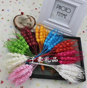 仿真大麦穗 迷你小麦子拍照道具/纸花/森女系假花diy手工材料配件