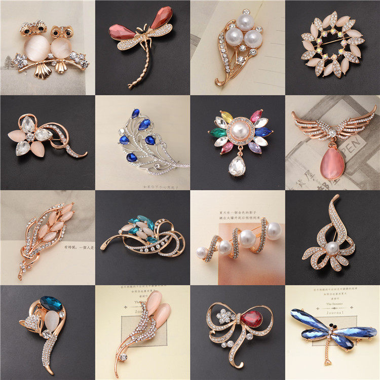 Broche femme en Zircon diamant - Ref 1176083 Image 1