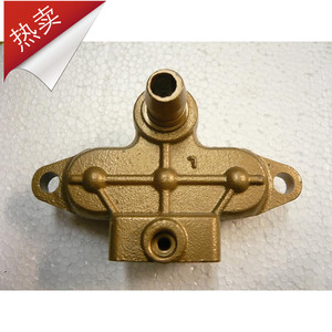 熊猫,黑猫高压清洗机/洗车/刷车器/泵配件55型58型40铜气室座泵头